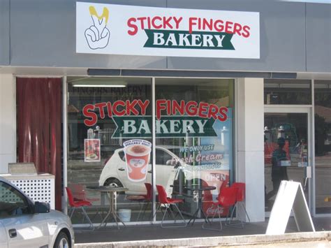Sticky fingers bakery - MIX In bowl, add water to entire dry mix and stir thoroughly with fork until completely combined and sticky dough forms (if dough seems dry add additional water, 1 teaspoon at a time). BAKE Drop heaping tablespoons of dough (about 12) onto prepared pan. Bake 11-16 minutes. Manufacturer . Sticky Fingers Bakeries . …